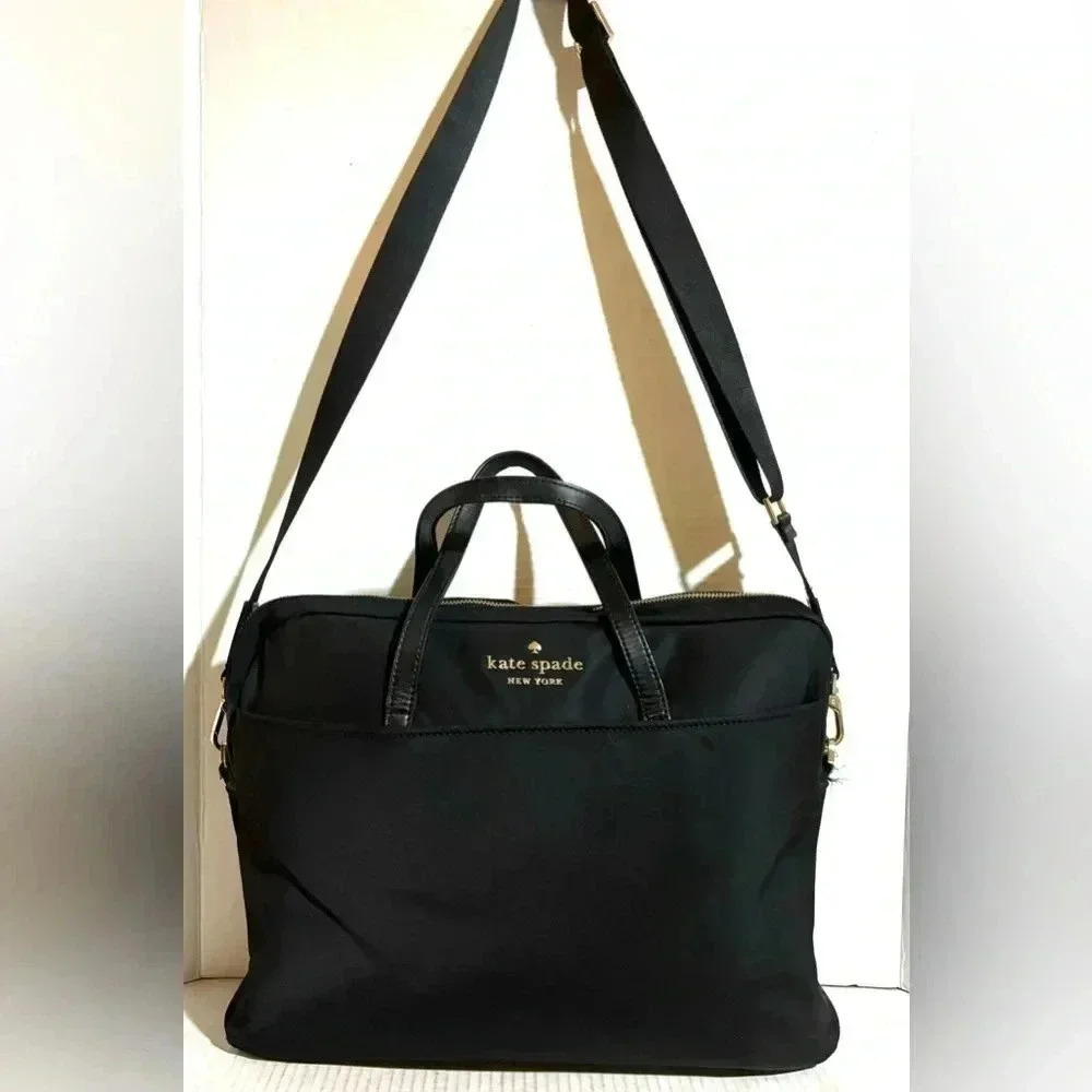 Kate spade black nylon universal laptop bag - Picture 11 of 14